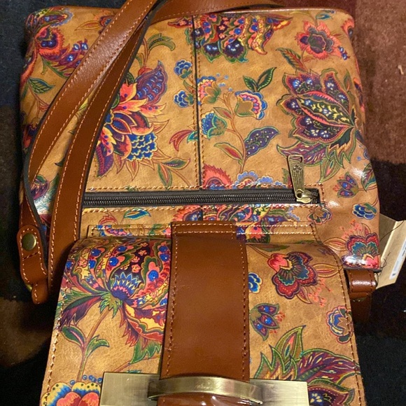 PATRICIA NASH FRENCH TAPESTRY LARONE SHOULDER BAG NWT & DUST BAG - Picture 15 of 16